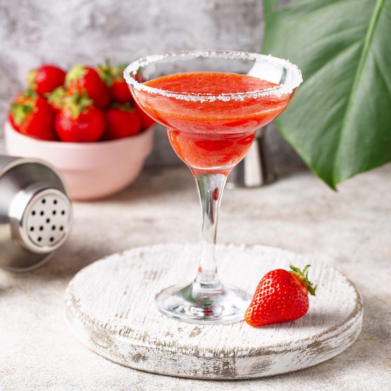 Truskawkowa Margarita Kuchnia dla dorosłych