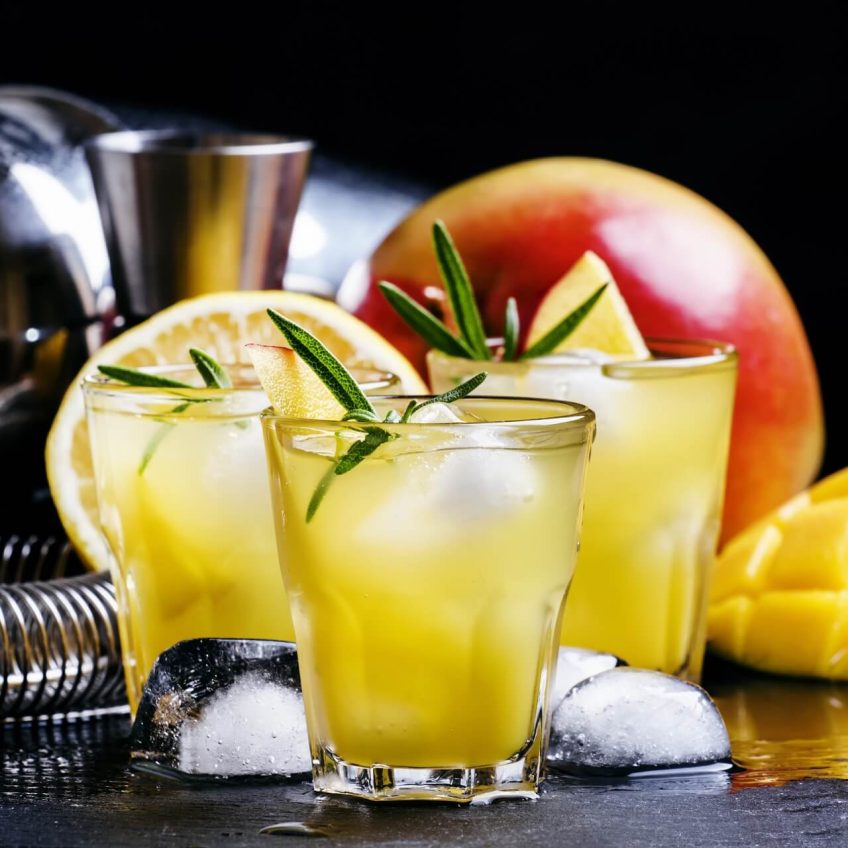 shoty o smaku mango na wódce
