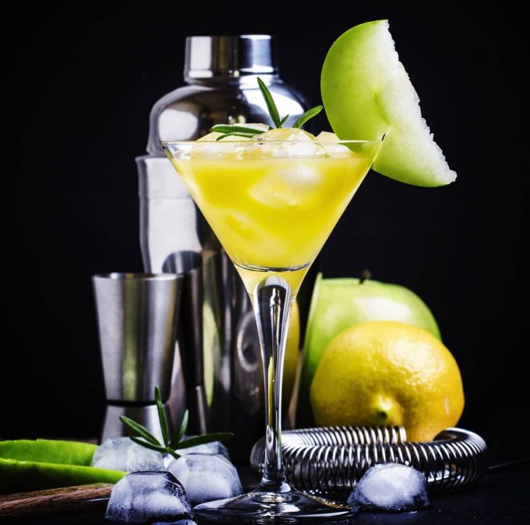 Appletini - martini z jabłkiem