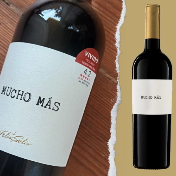 Mucho Mas - hiszpańskie wino czerwone z Biedronki