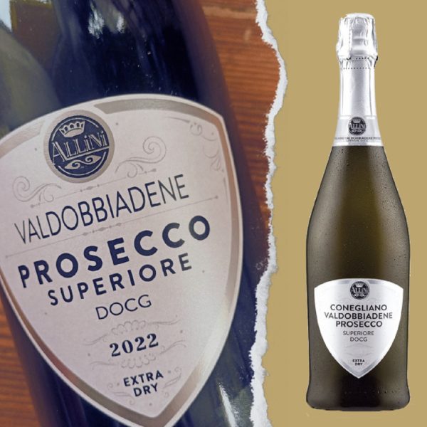Conegliano Valdobbiadene Prosecco Superiore - dobre wino z Lidla