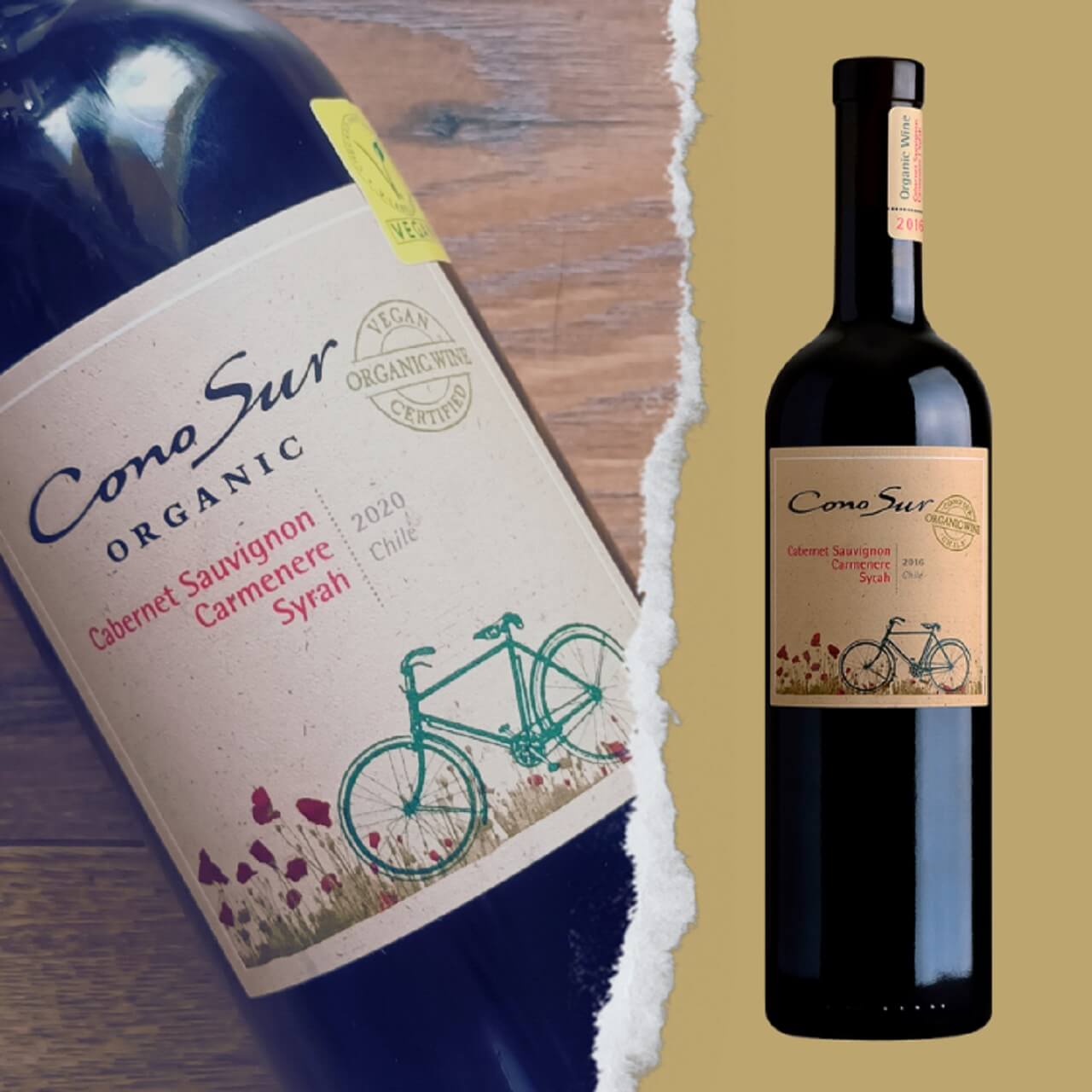 Dobre Wino Z Żabki Czyli Cono Sur Organic Cabernet Sauvignon Syrah Carménère Na Chłodne 8636