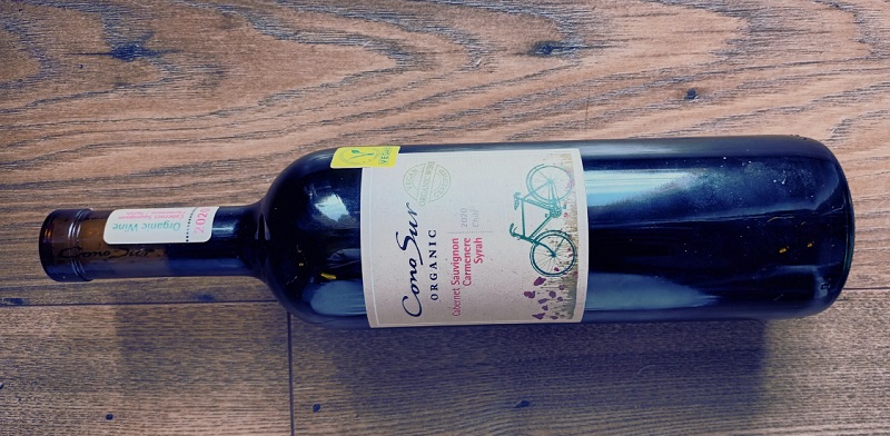 Cono Sur Organic Cabernet Sauvignon Syrah Carménère - dobre wino z Żabki