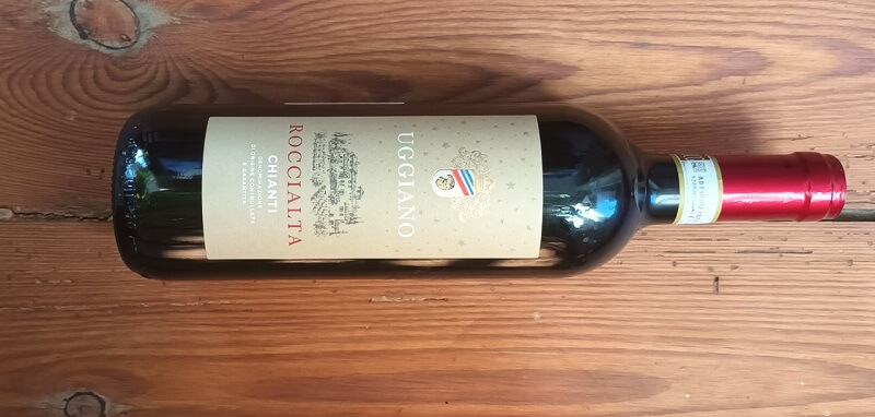 Uggiano Roccialta Chianti - czerwone wino z Żabki