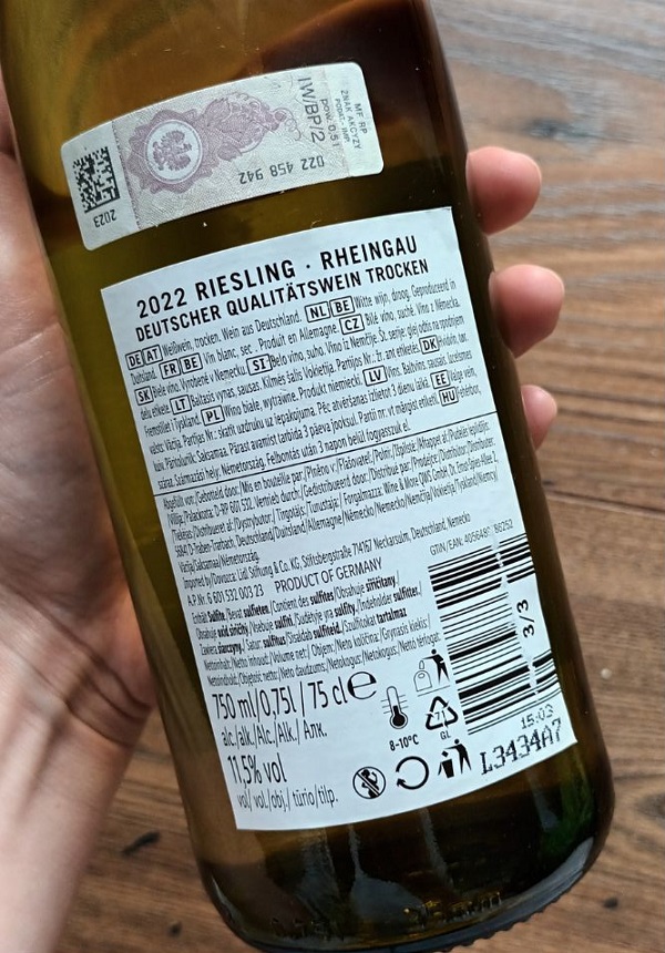 Riesling - dobre białe wino z Lidla