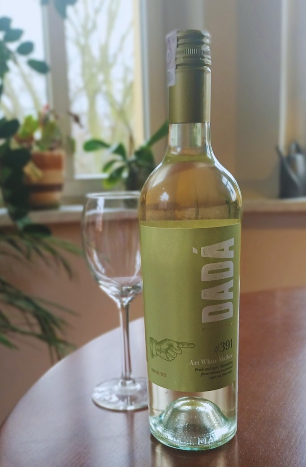 Dada white malbec -wino z Biedronki. Degustacja
