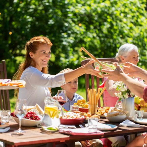 przekąski na garden party, przyjęcie w ogrodzie ze smakiem