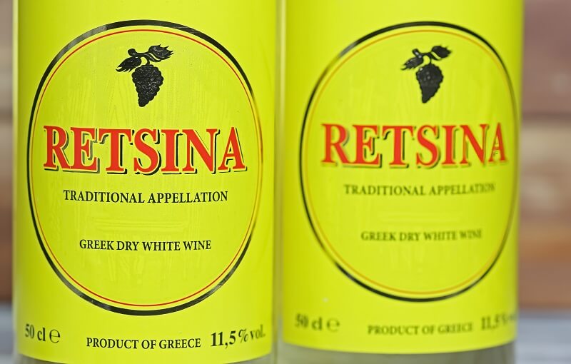 Retsina - greckie wino