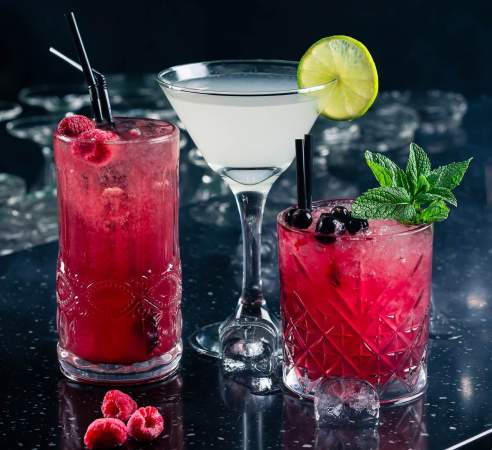 Drinki low cocktail. Nowy trend.