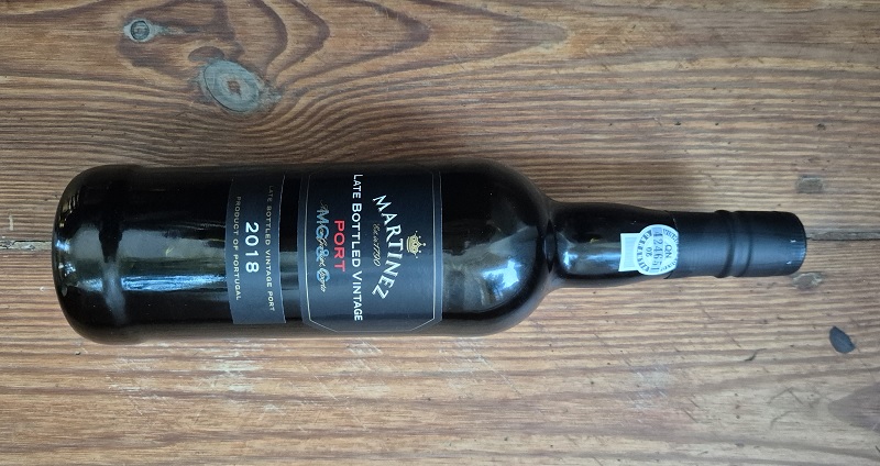 Martinez Late Bottled Vintage Port - degustacja wina z Biedronki