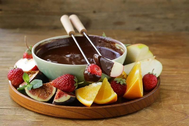 czekoladowe fondue