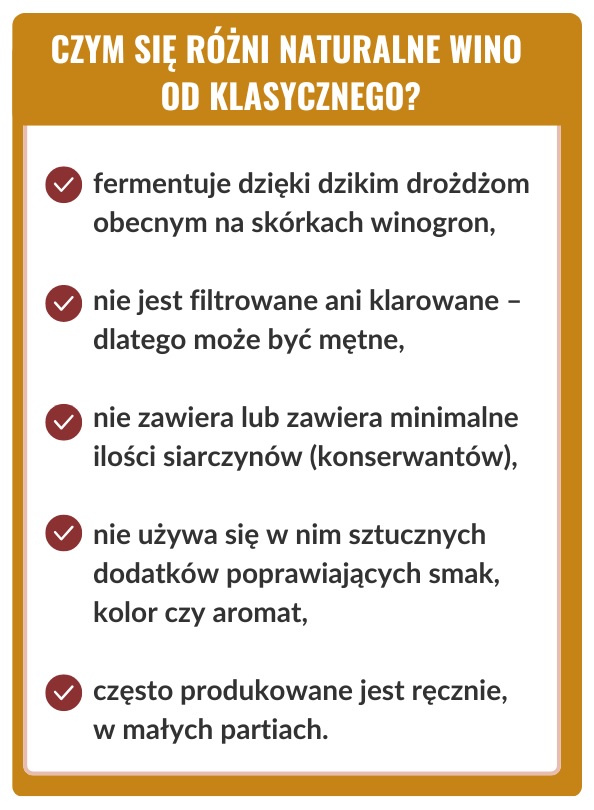 wina naturalne zyskały wielką popularność