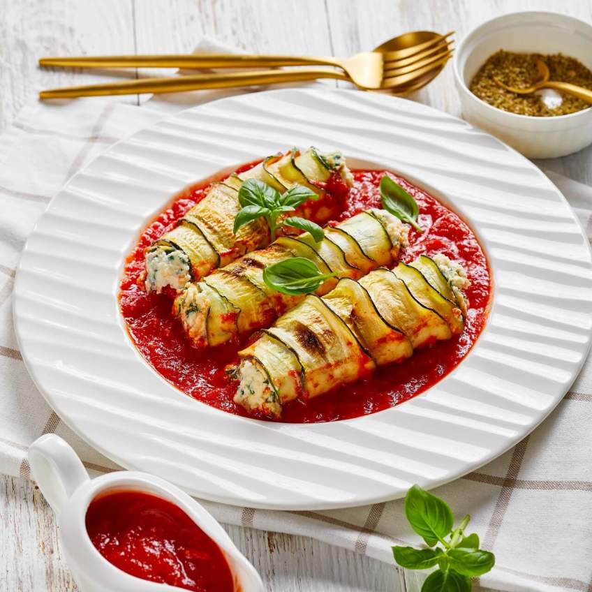 Cannelloni z cukinii - elegancka przystawka