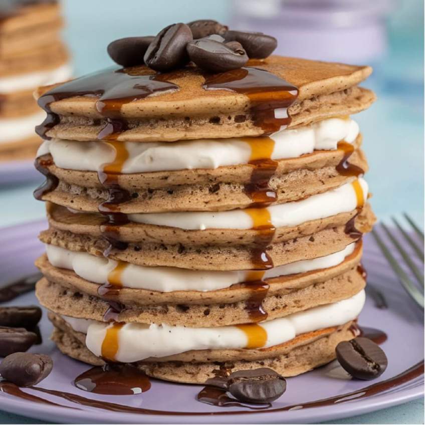 Pancakes w stylu Espresso Martini