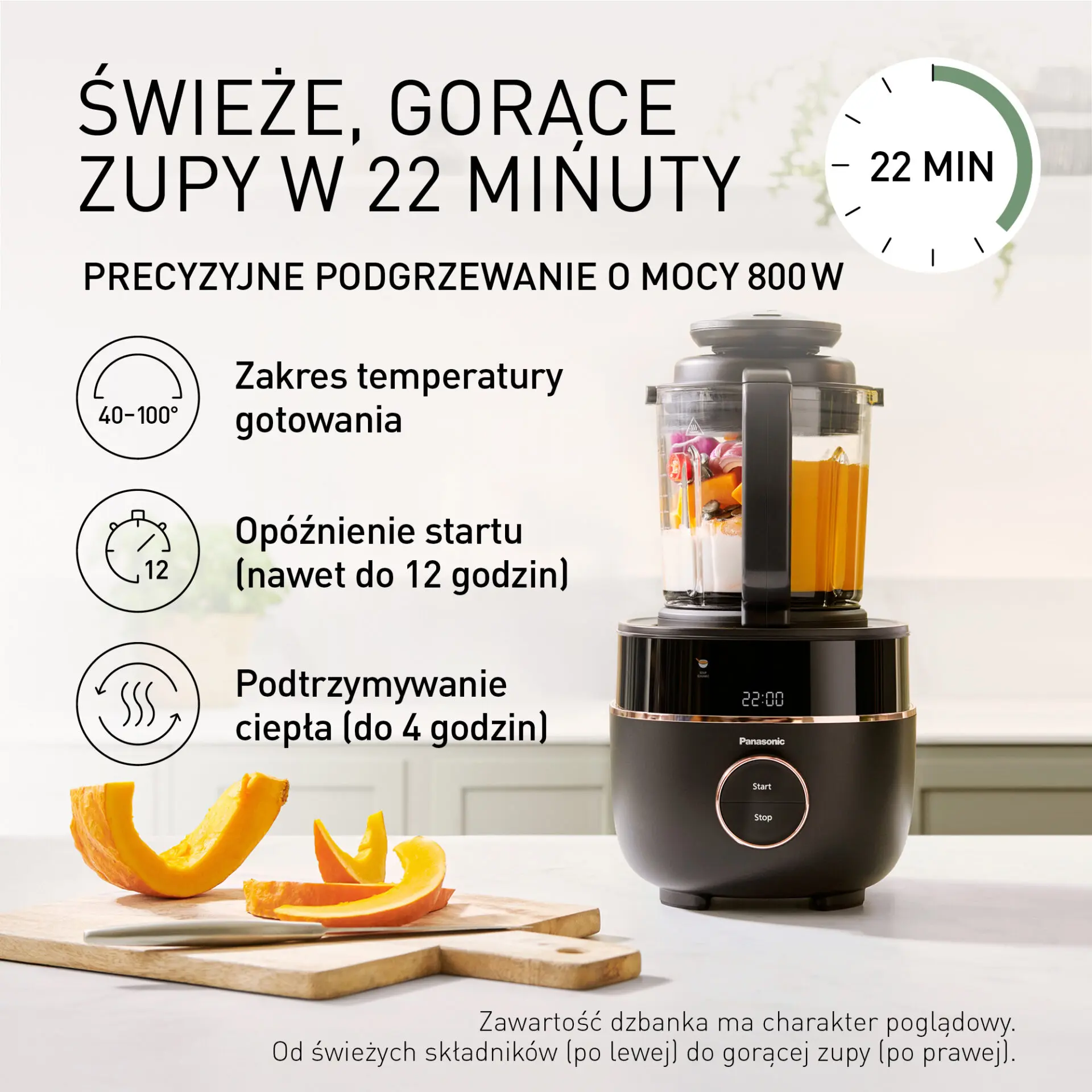 Blender gotujący Panasonic MX-HG4401